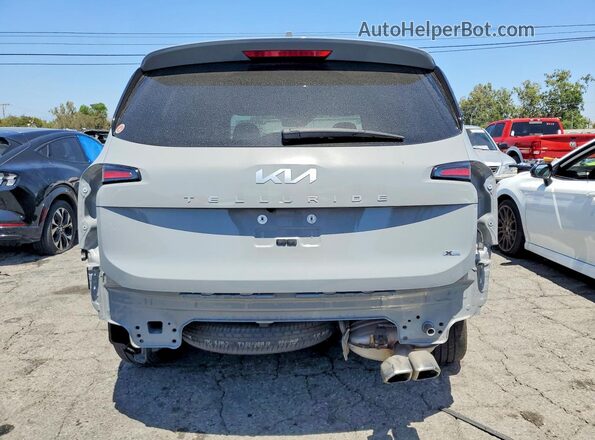 5XYP5DGCXRG446574 2024 KIA TELLURIDE Gray Widok z tyłu