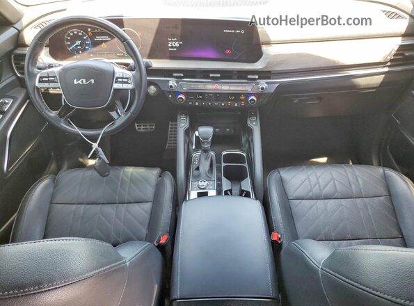 5XYP5DGCXRG446574 2024 KIA TELLURIDE Gray Widok deski rozdzielczej