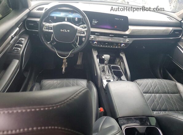 5XYP5DGCXRG463794 2024 KIA TELLURIDE Gray Vista del salpicadero