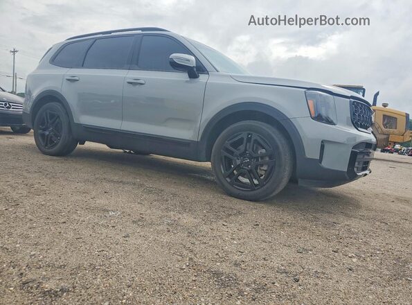 5XYP5DGCXRG463794 2024 KIA TELLURIDE Gray Delantero derecho