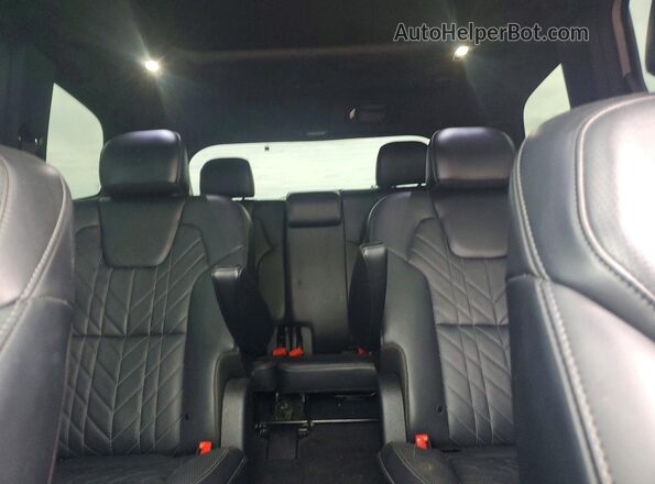 5XYP5DGCXRG463794 2024 KIA TELLURIDE Gray Vista de los asientos traseros