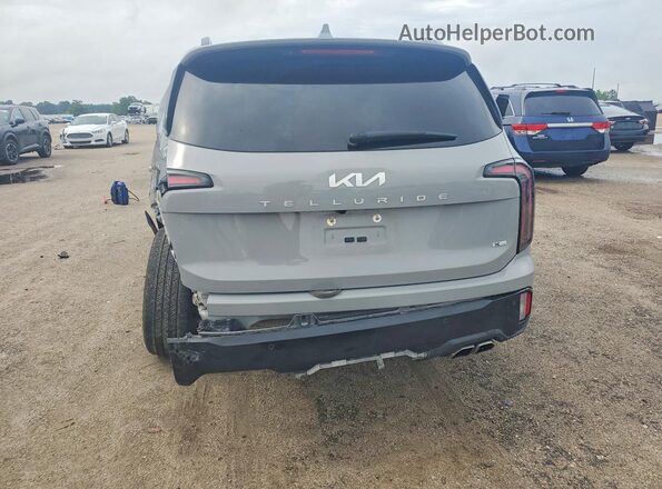 5XYP5DGCXRG463794 2024 KIA TELLURIDE Gray Vista trasera