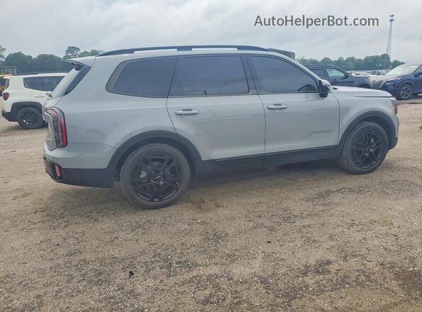 5XYP5DGCXRG463794 2024 KIA TELLURIDE Gray Trasero derecho