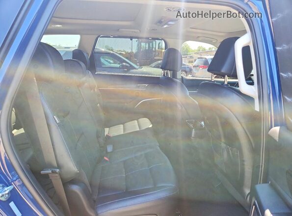 5XYP5DGCXSG578210 2025 KIA TELLURIDE Blue Սալոնի հետևի տեսք