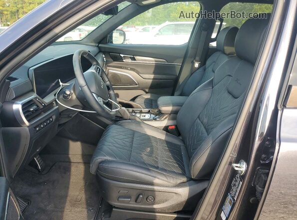5XYP5DGCXSG690523 2025 KIA TELLURIDE Gray Widok wnętrza z przodu