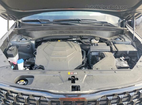 5XYP5DGCXSG690523 2025 KIA TELLURIDE Gray Widok komory silnika
