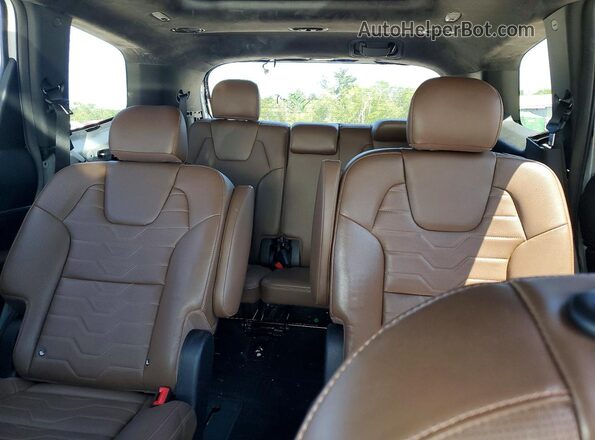 5XYP5DHC0MG164192 2021 KIA TELLURIDE White Հետևի նստատեղերի տեսք