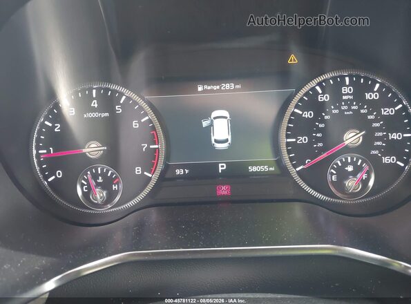 5XYP5DHC0NG217751 2022 KIA TELLURIDE Silver უკანა სავარძლების ხედი