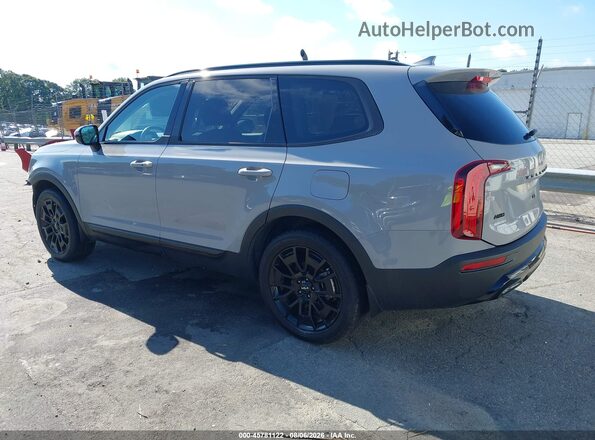 5XYP5DHC0NG217751 2022 KIA TELLURIDE Silver უკანა მარცხენა