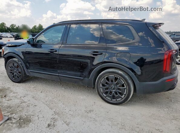 5XYP5DHC1NG254310 2022 KIA TELLURIDE Black Trasero izquierdo