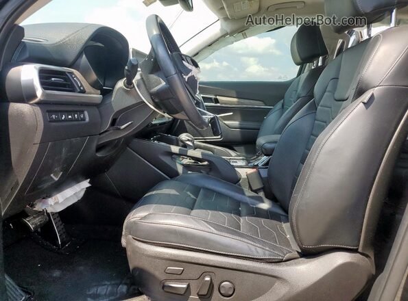 5XYP5DHC1NG254310 2022 KIA TELLURIDE Black Vista interior delantera
