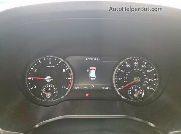 5XYP5DHC1NG254310 2022 KIA TELLURIDE Black Vista del cuadro de instrumentos
