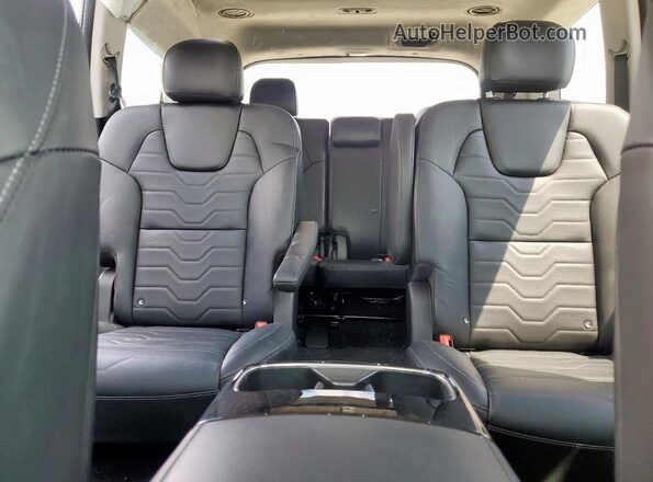 5XYP5DHC1NG254310 2022 KIA TELLURIDE Black Vista de los asientos traseros