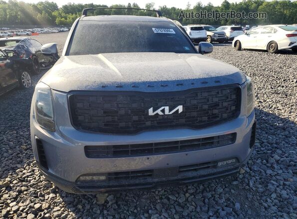 5XYP5DHC1NG309547 2022 KIA TELLURIDE Blue Դիմացի տեսք