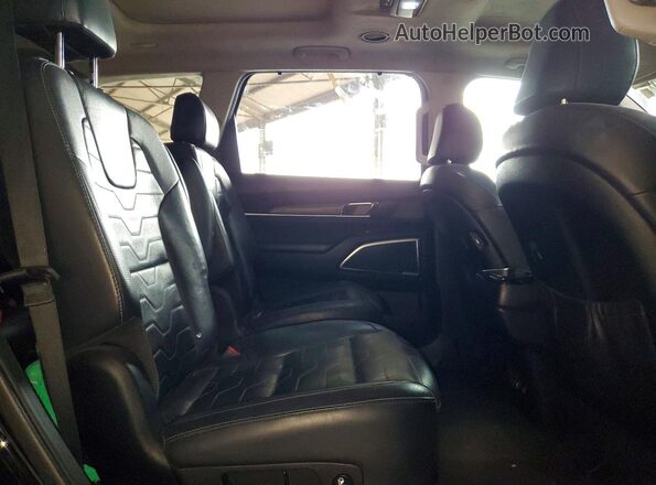 5XYP5DHC2LG010162 2020 KIA TELLURIDE Black Widok wnętrza z tyłu