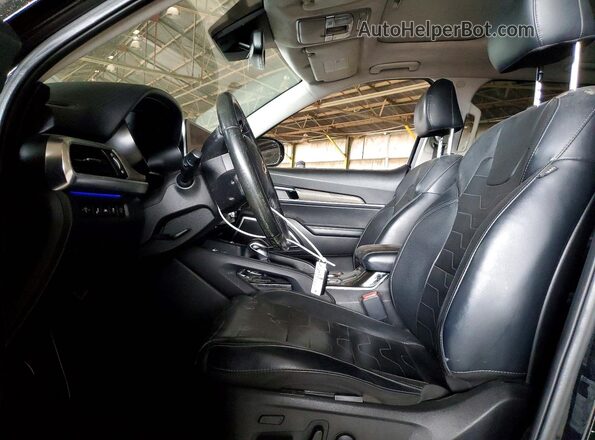 5XYP5DHC2LG010162 2020 KIA TELLURIDE Black Widok wnętrza z przodu