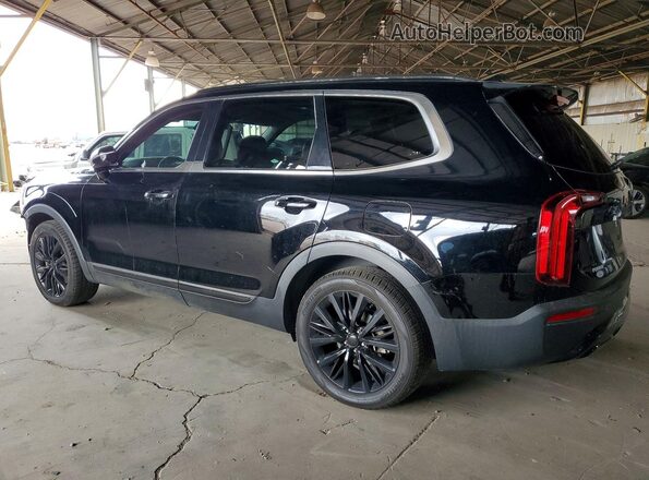 5XYP5DHC2LG010162 2020 KIA TELLURIDE Black Tył lewy