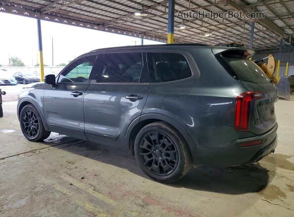 5XYP5DHC2MG107590 2021 KIA TELLURIDE Gray Հետևի ձախ