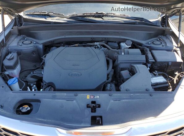 5XYP5DHC2MG146776 2021 KIA TELLURIDE Gray Вид підкапотного простору