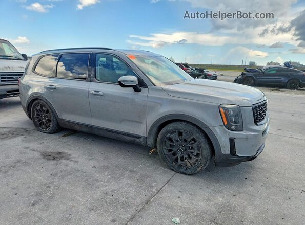 5XYP5DHC2NG196577 2022 KIA TELLURIDE Gray Przód prawy