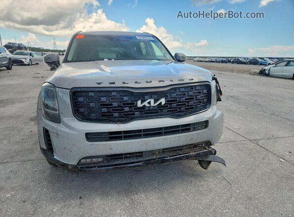 5XYP5DHC2NG196577 2022 KIA TELLURIDE Gray Widok z przodu