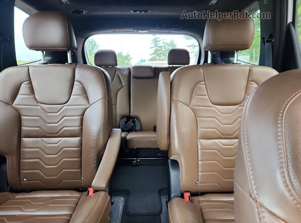5XYP5DHC2NG225463 2022 KIA TELLURIDE Белый Вид задних сидений