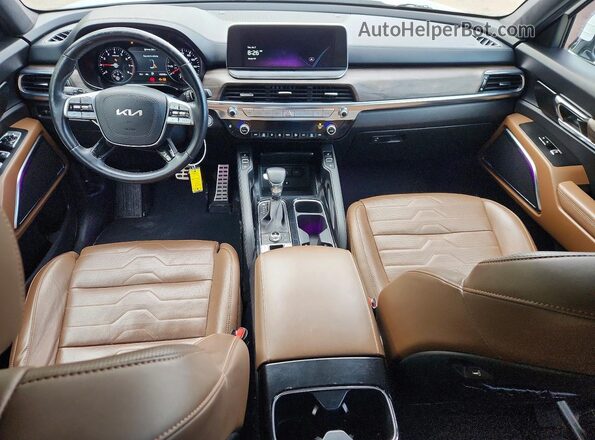 5XYP5DHC2NG225463 2022 KIA TELLURIDE Белый Вид панели приборов