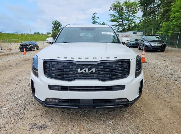5XYP5DHC2NG225463 2022 KIA TELLURIDE Белый Вид спереди