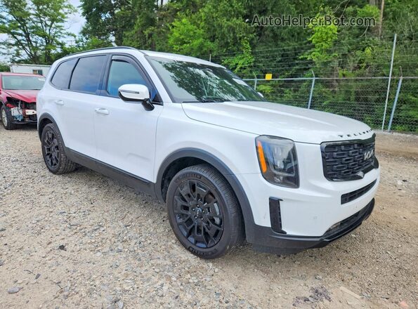 5XYP5DHC2NG225463 2022 KIA TELLURIDE Белый Передняя правая четверть