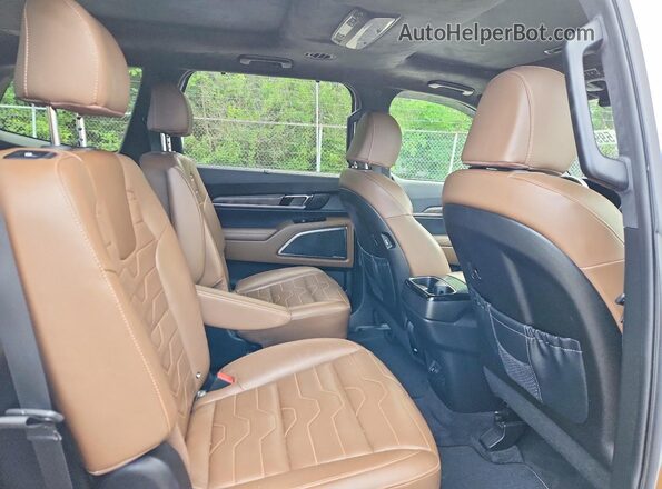5XYP5DHC2NG225463 2022 KIA TELLURIDE Белый Вид задней части салона