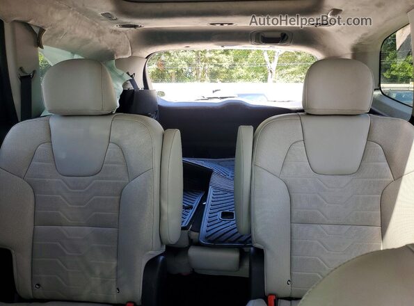 5XYP5DHC3MG128352 2021 KIA TELLURIDE White Widok tylnych siedzeń