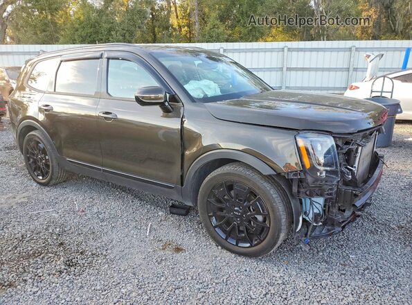 5XYP5DHC3NG312837 2022 KIA TELLURIDE Brown Առջևի աջ