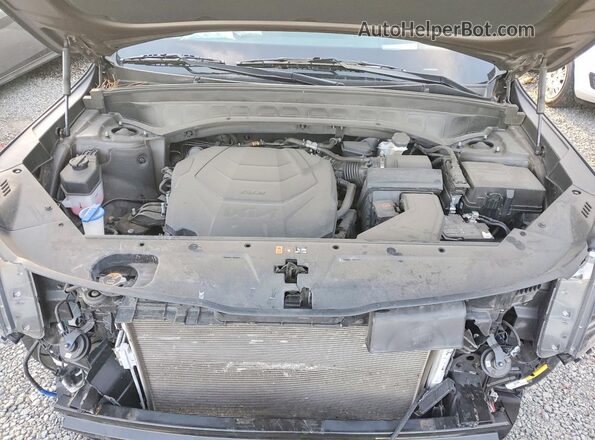 5XYP5DHC3NG312837 2022 KIA TELLURIDE Brown Շարժիչի բաժամունքի տեսք