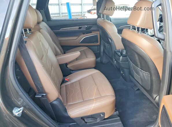 5XYP5DHC3NG312837 2022 KIA TELLURIDE Brown Սալոնի հետևի տեսք