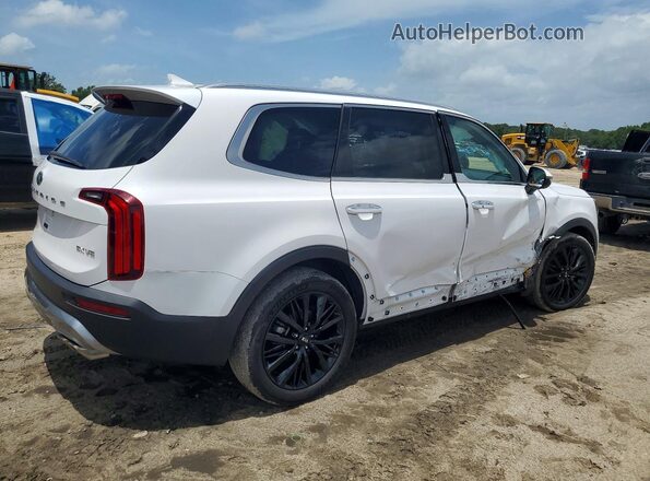 5XYP5DHC5MG165533 2021 KIA TELLURIDE Белый Задняя правая четверть