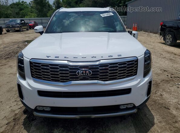 5XYP5DHC5MG165533 2021 KIA TELLURIDE Белый Вид спереди