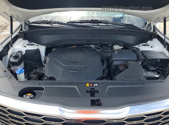 5XYP5DHC5MG165533 2021 KIA TELLURIDE Белый Вид подкапотного пространства
