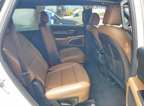 5XYP5DHC5MG165533 2021 KIA TELLURIDE Белый Вид задней части салона