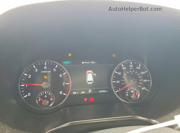 5XYP5DHC5MG165533 2021 KIA TELLURIDE Белый Вид щитка приборов