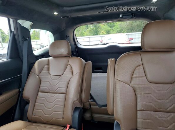 5XYP5DHC5MG165533 2021 KIA TELLURIDE Белый Вид задних сидений
