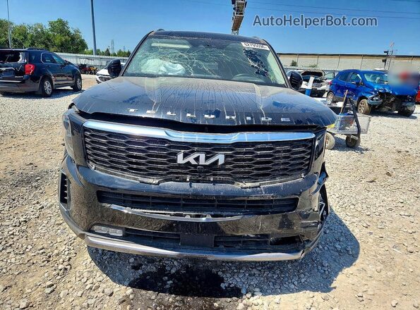 5XYP5DHC5NG297256 2022 KIA TELLURIDE Black Front view