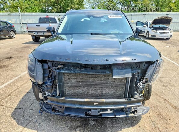 5XYP5DHC5NG312595 2022 KIA TELLURIDE Black წინა ხედი