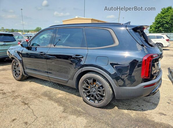 5XYP5DHC5NG312595 2022 KIA TELLURIDE Black უკანა მარცხენა