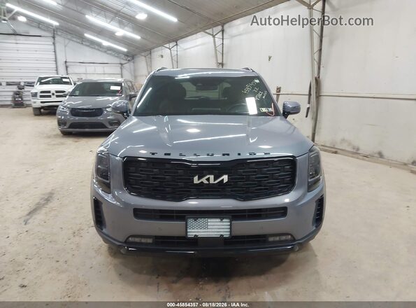 5XYP5DHC6NG299565 2022 KIA TELLURIDE Серый Вид щитка приборов