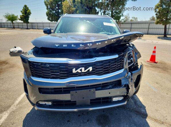 5XYP5DHC6NG307308 2022 KIA TELLURIDE Gray Դիմացի տեսք