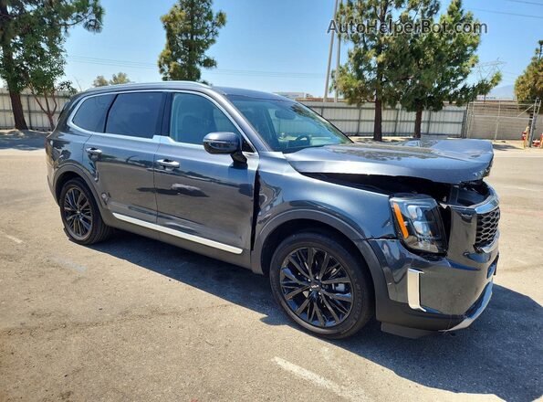 5XYP5DHC6NG307308 2022 KIA TELLURIDE Gray Առջևի աջ