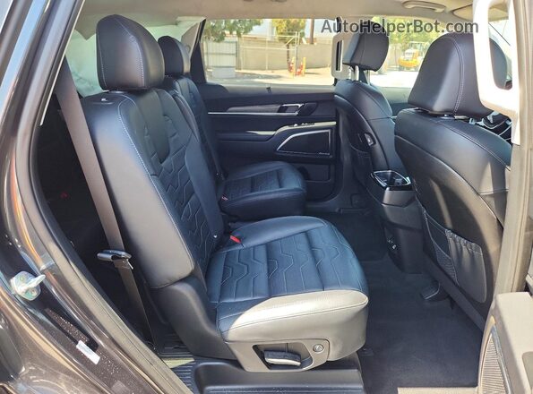 5XYP5DHC6NG307308 2022 KIA TELLURIDE Gray Սալոնի հետևի տեսք