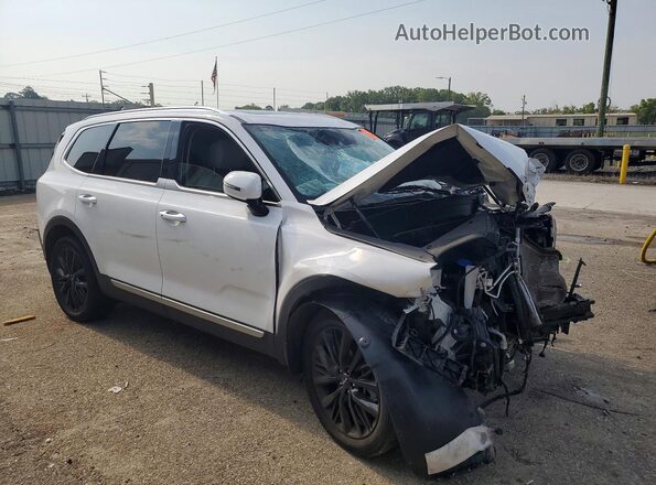 5XYP5DHC7NG205225 2022 KIA TELLURIDE Белый Передняя правая четверть