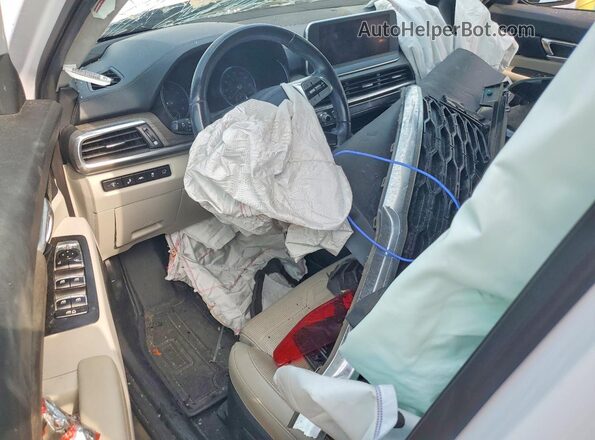 5XYP5DHC7NG205225 2022 KIA TELLURIDE Белый Вид панели приборов