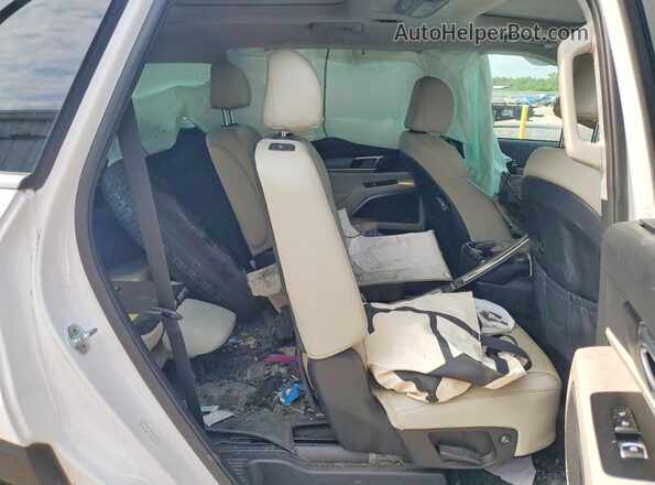 5XYP5DHC7NG205225 2022 KIA TELLURIDE Белый Вид задней части салона